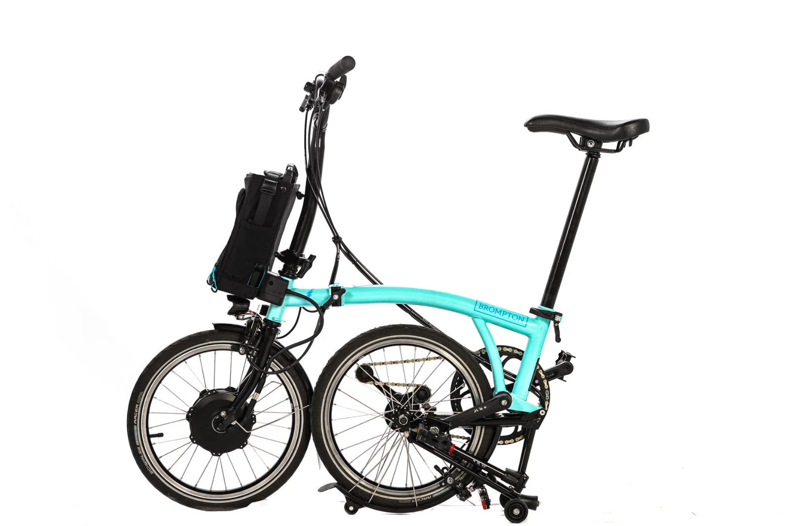 Brompton Electric 2 Speed C Line, Mid, Turkish Green - RRP £2800