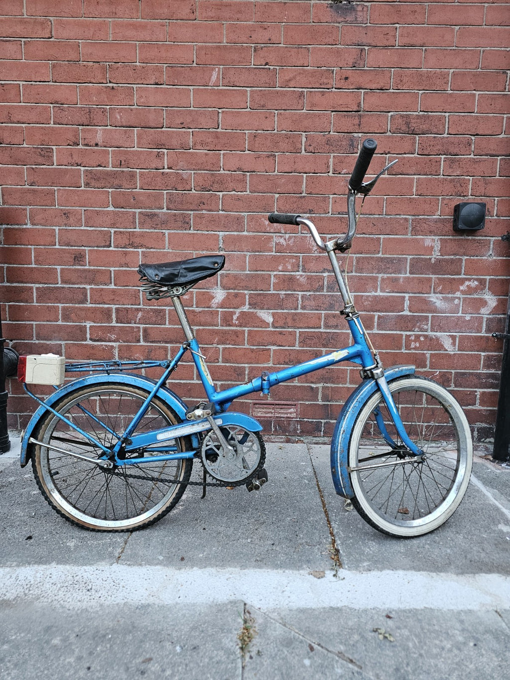 Raleigh Twenty Shopper Fold Up Bike Frame 20" Wheels Made In Poland