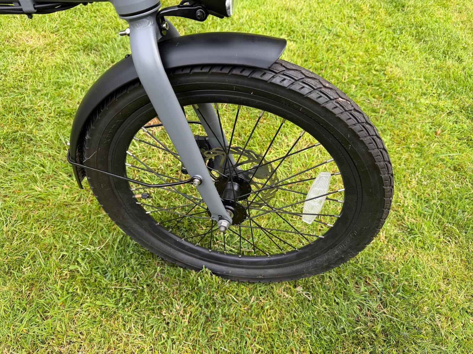 Estarli e20 folding bike grey