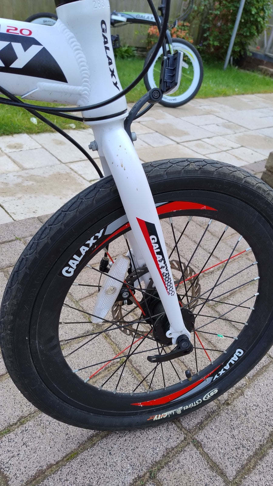 20" Lightweight Folding Bike 7 Speed Gears And Dual Brake Discs