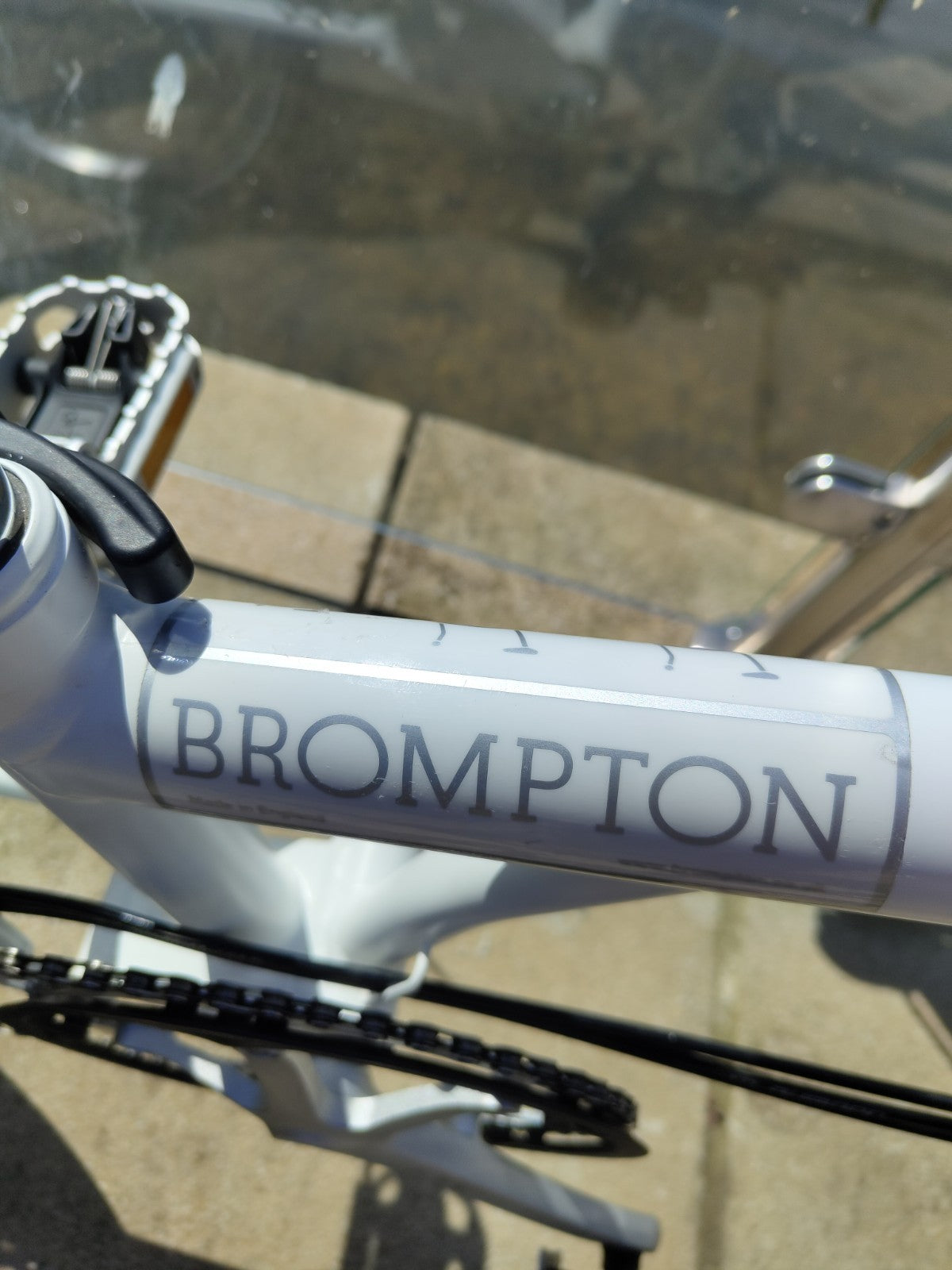Brompton M6L Folding Bike 2015 Ivory –Excellent Condition, Serviced, C line, 6 S