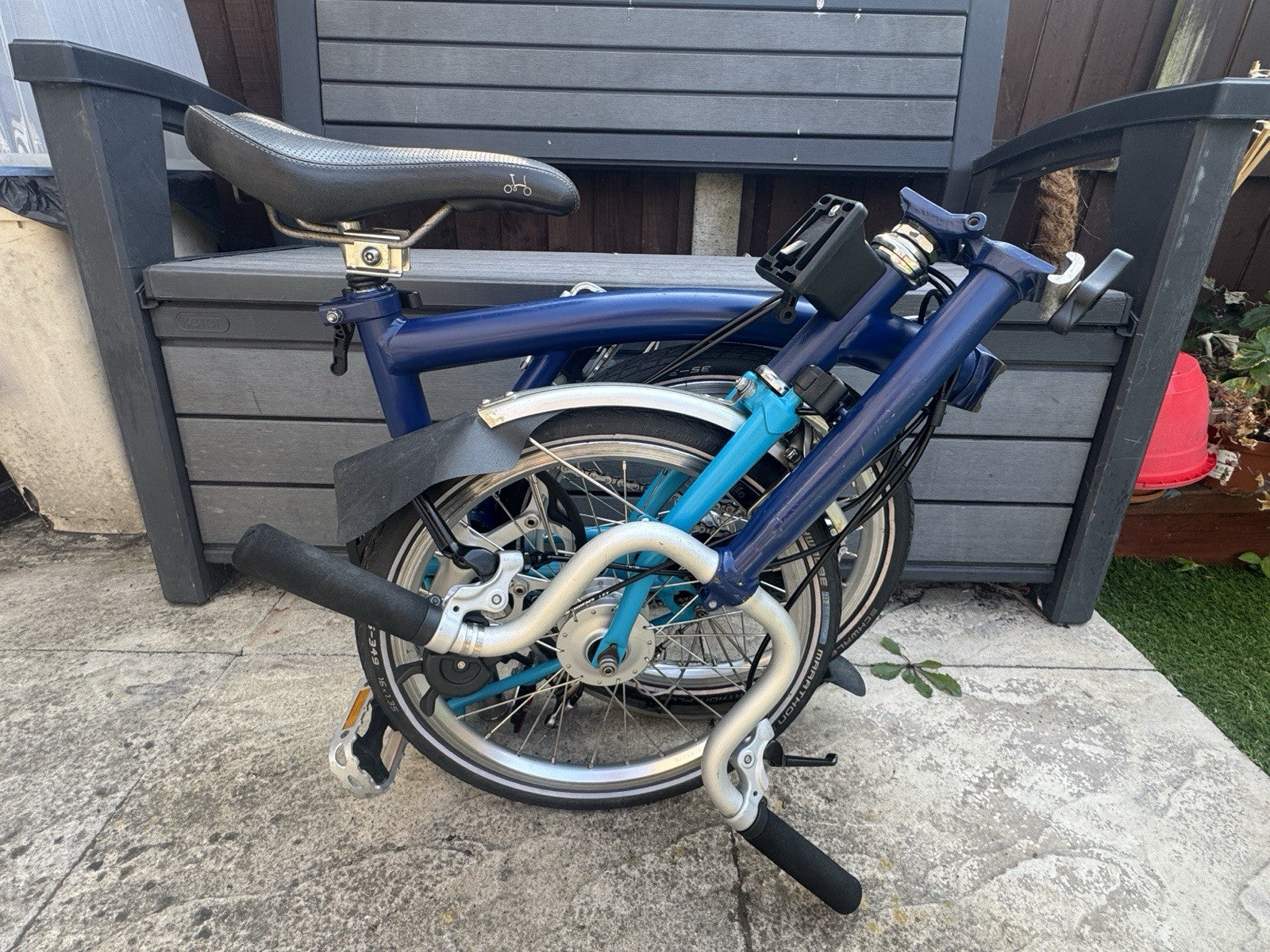Brompton folding bike 3 speed