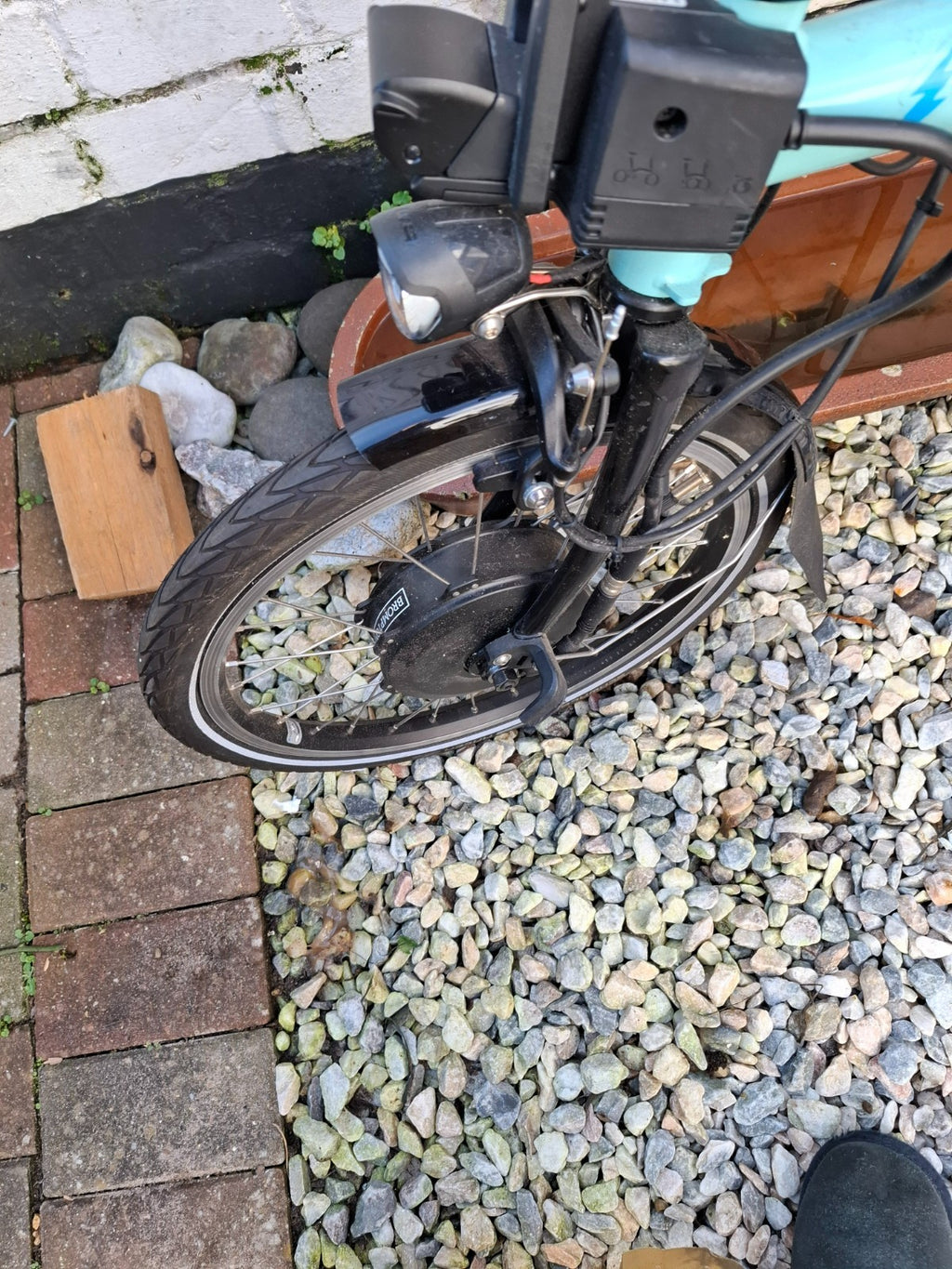 Electric fold up Brompton Bike. 4 years old. Only ridden 5 times.