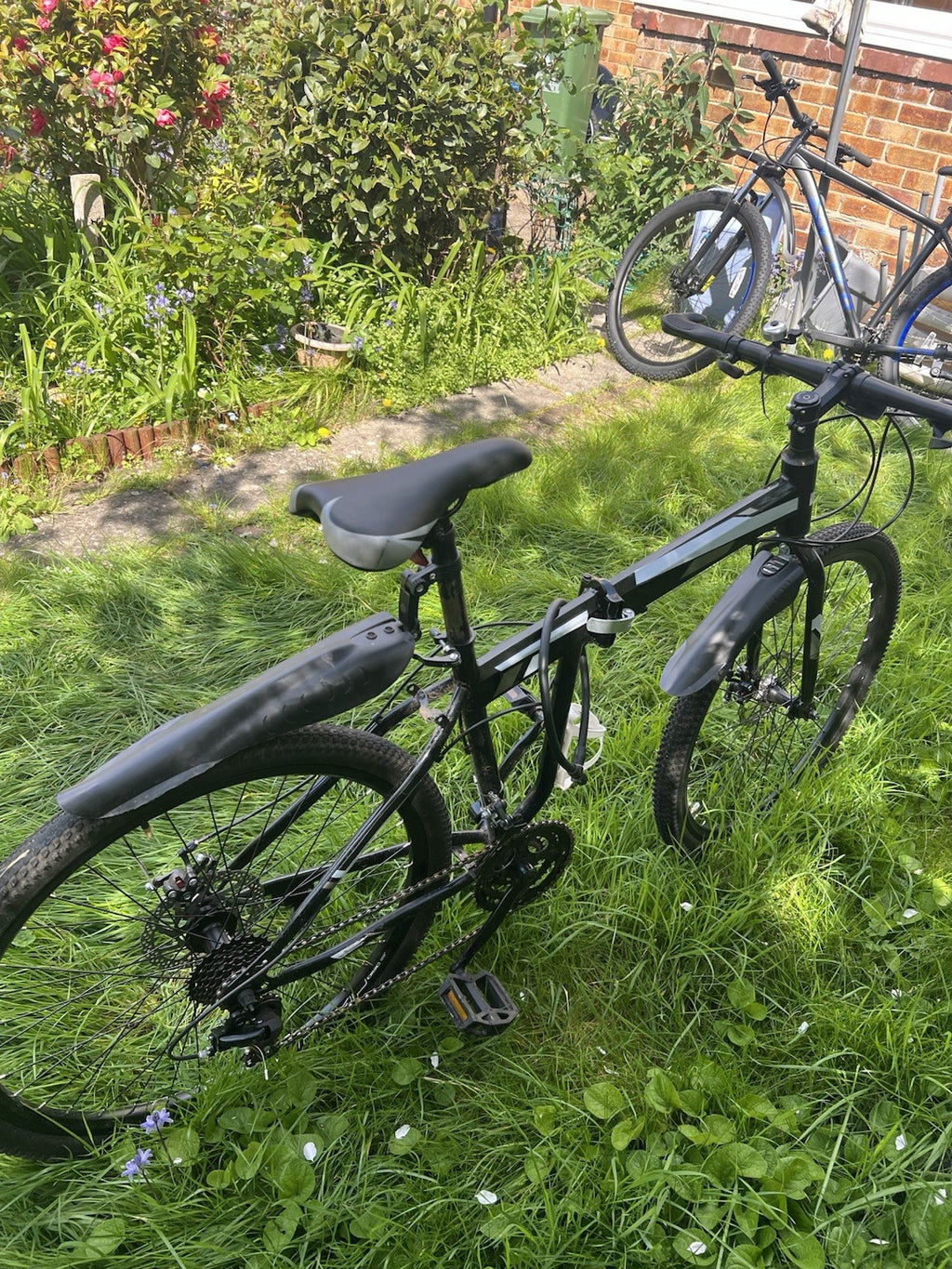 Black Mountain foldable Bike For Men 26 Inch Wheels