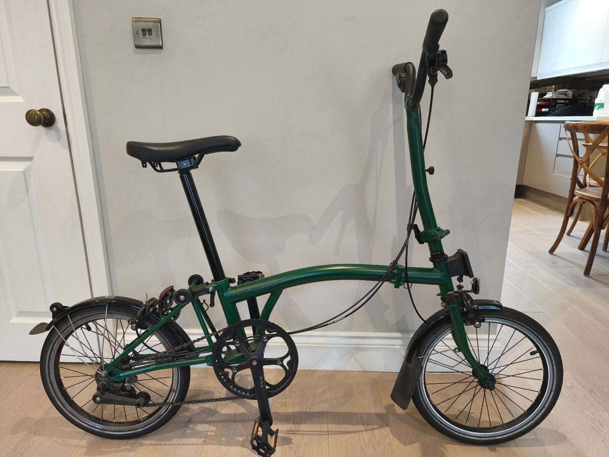 2024 Brompton C Line Urban 2 Speed Racing Green