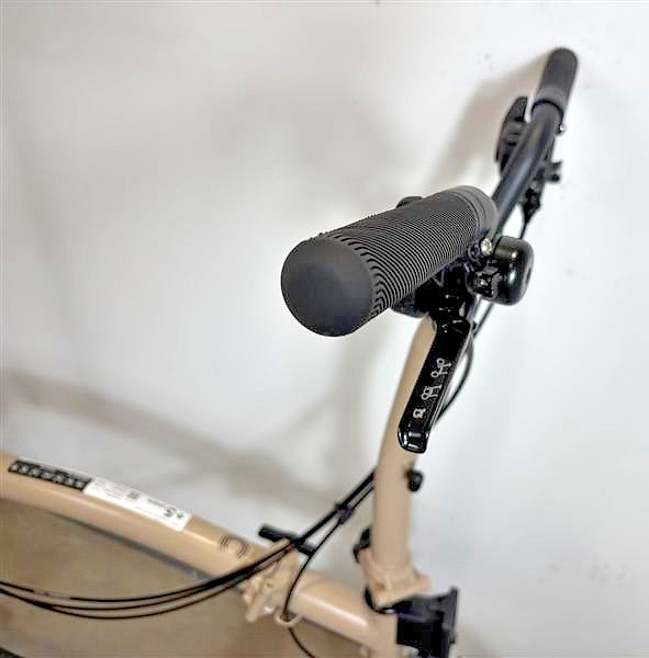 Brompton C Line 6 Speed 2024 Mid Handlebar Folding Bike - Dune Sand