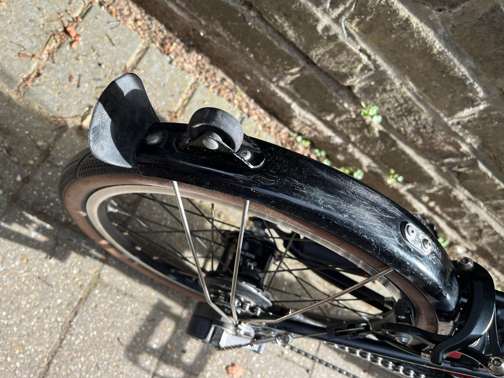 Brompton C-Line 6 speed Red Black S-type