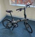 B’TWIN 560 Fold Bike 20in 9-Speed - includes lights, phone holder and pump