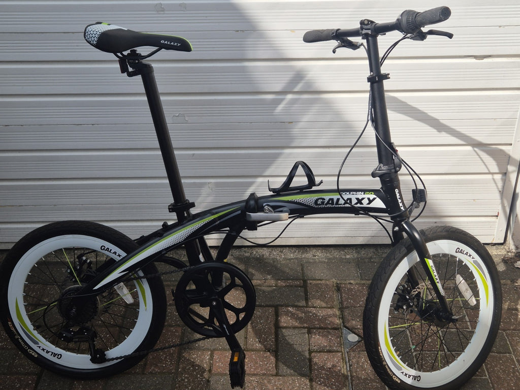 Galaxy Dolphin 2.0 20" folding Bike Shimano 7 Speed Disc Brakes Trinx Used Once