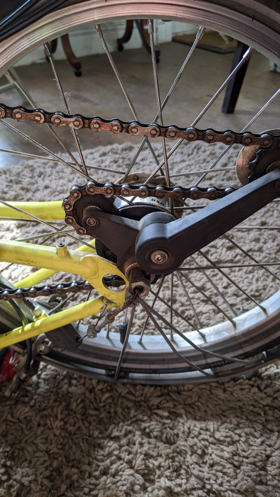 Brompton 3-speed folding bicycle, all original, little use, test ridden working