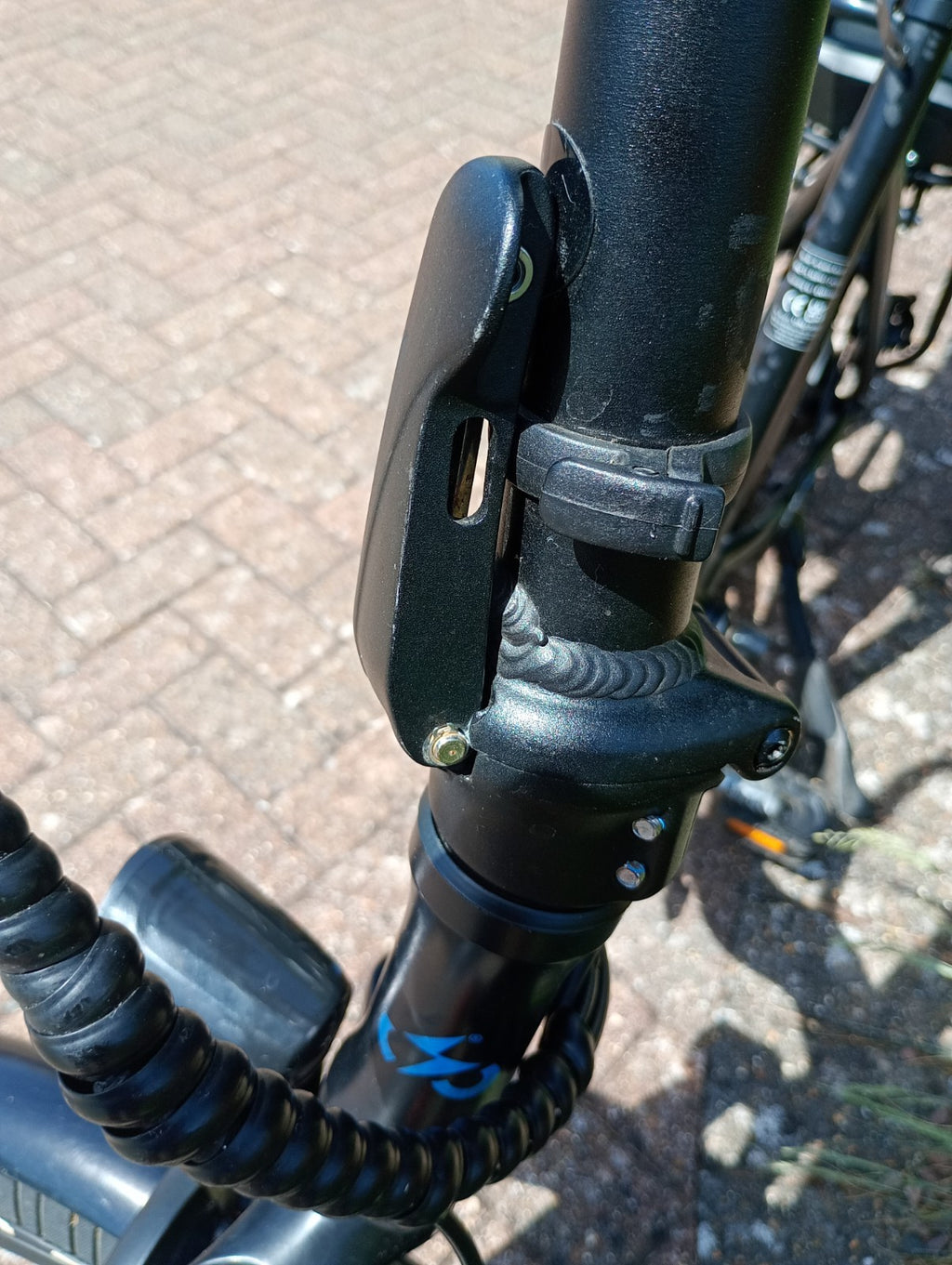 Ampere Alter Low Step Folding Bike  With Accessories
