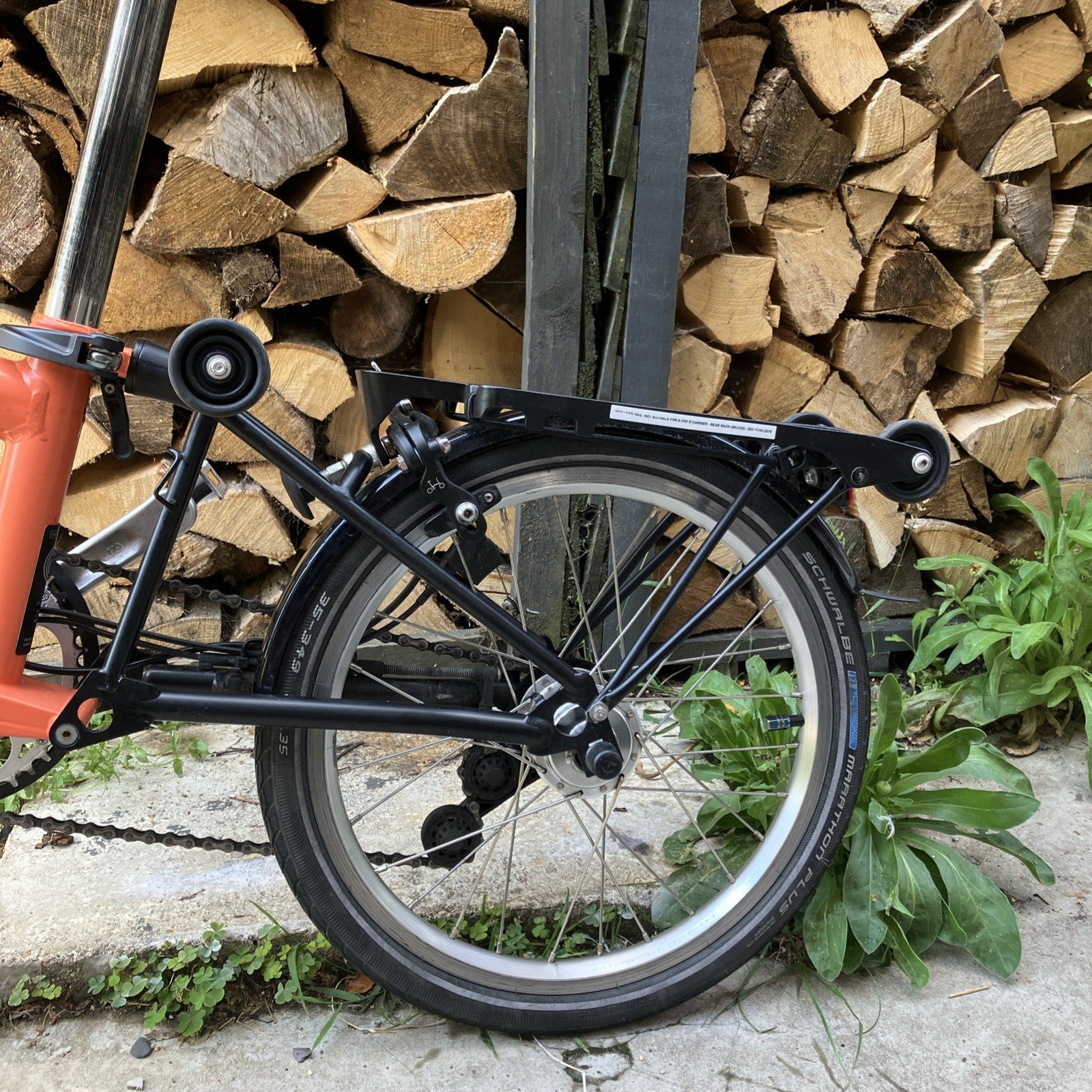 Brompton C Line Explore 2022 6 speed with rear rack