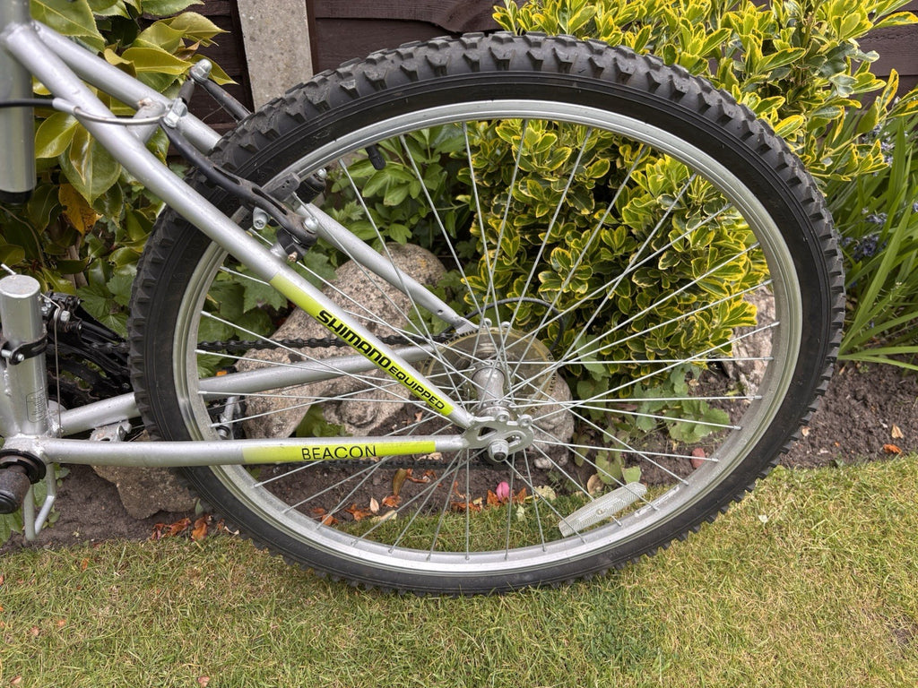 Folding Bike - Challenge Beacon 26" Mountain Bike 18-Speed, Front Suspension,