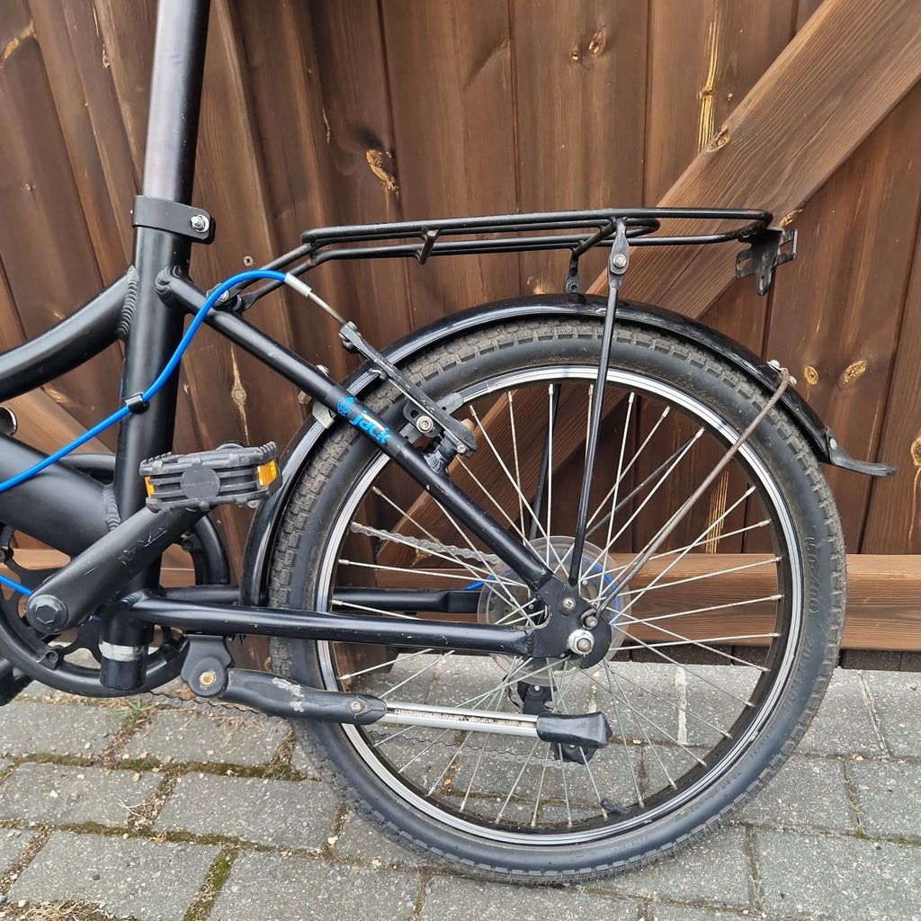 Dawes Jack Folding Bike, 20" Black 6 Speed 12.55 kg Light Weight