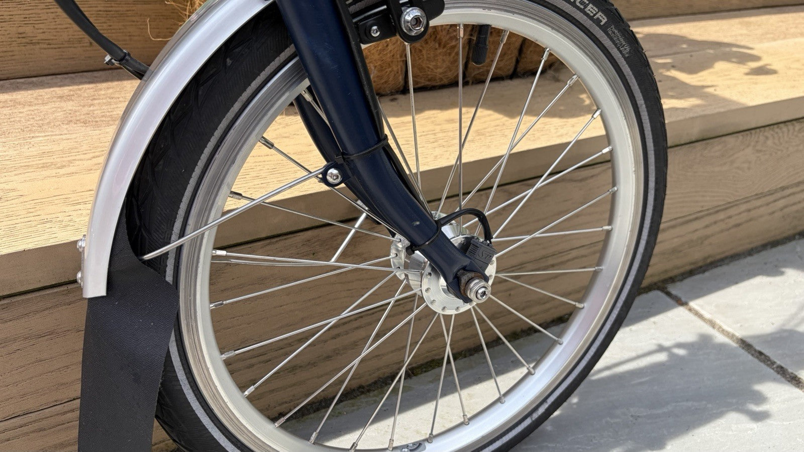 Brompton C Line With Dynamo Lighting - Genuine hardly used