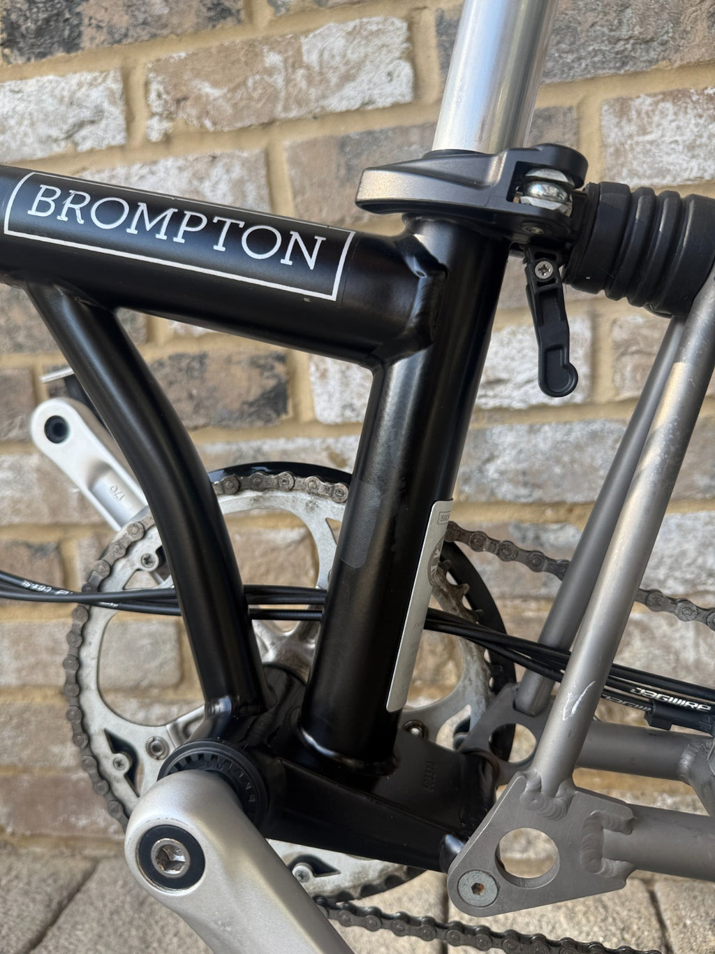 Brompton S6L-X Black - Superlight Titanium - WORLDWIDE SHIPPING