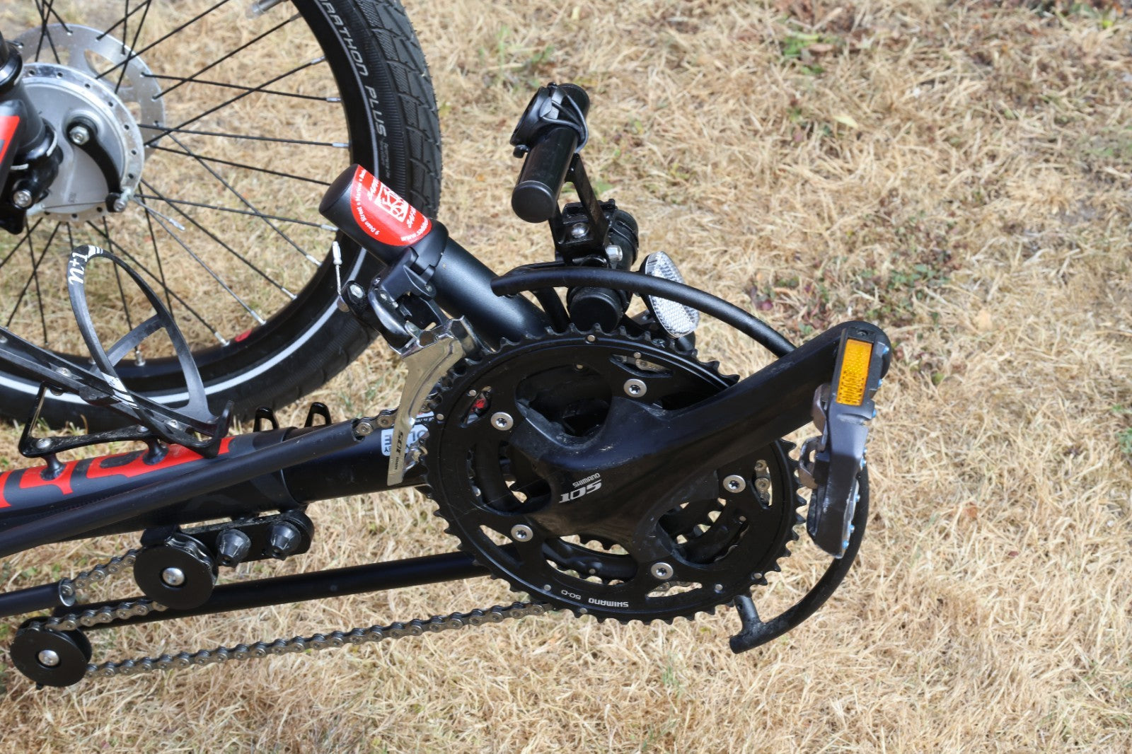 ICE Sprint X Tour folding recumbent adult trike - great condition, just 98 miles