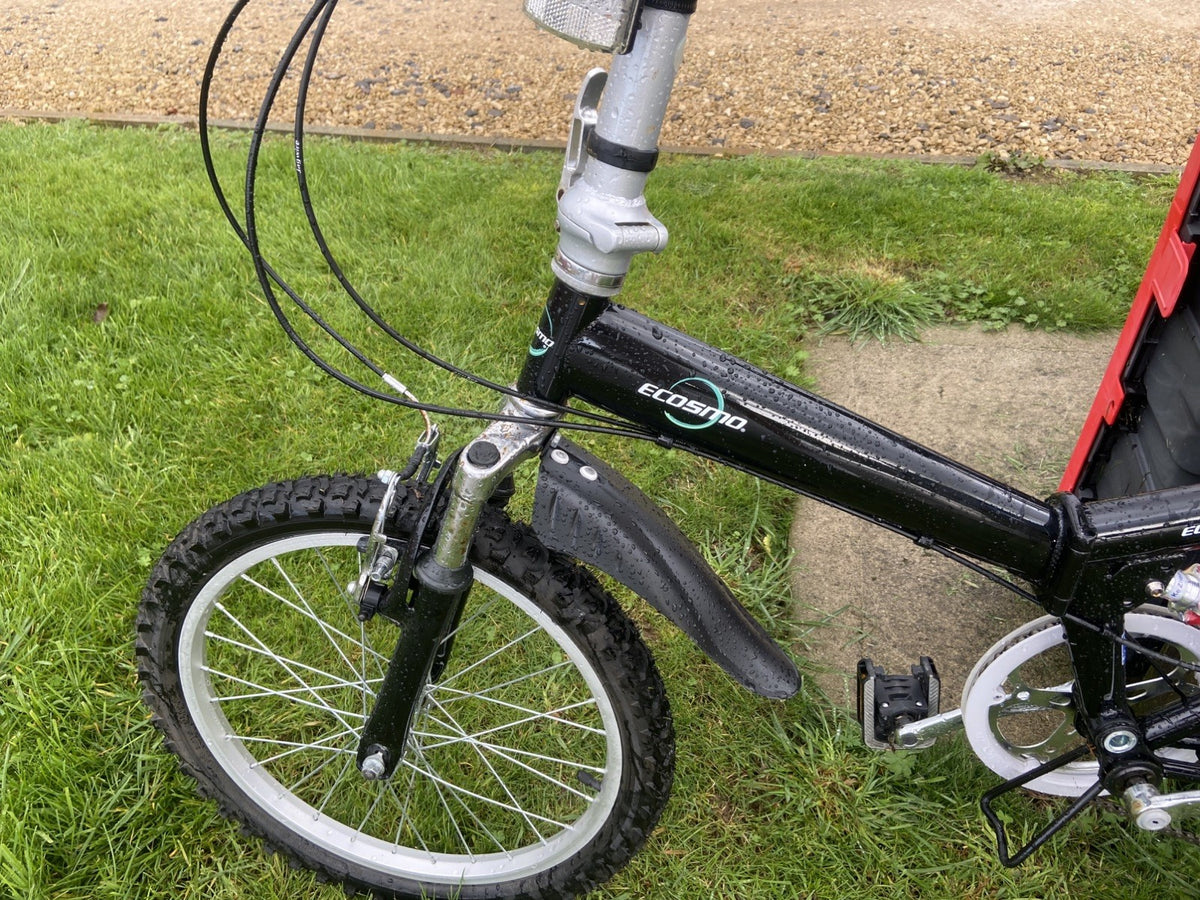 Ecosmo 20" folding city bike In Excellent Condition with full suspension