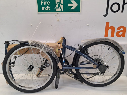 Apollo Transport Compact Folding 20" Wheels 6-Speed Bike - Navy (Dent/Scratched)