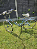 Viscount Vintage folding fold up bike Restored