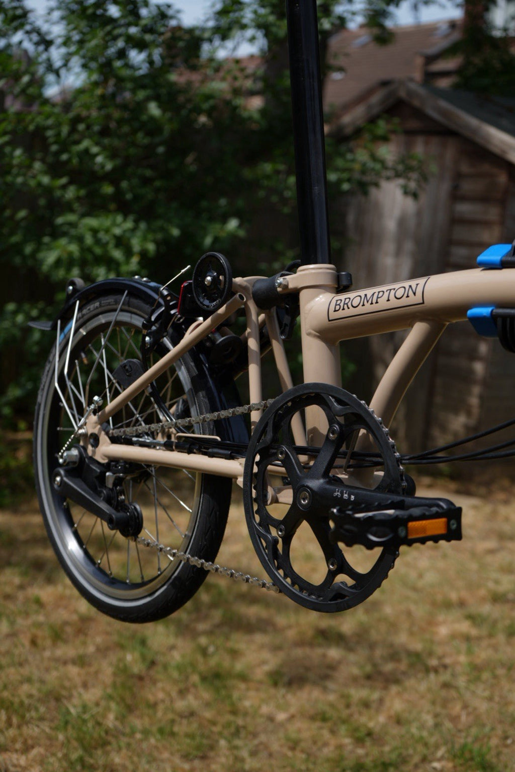 2024 Brompton Cline H6L (6-speed) Dune Sand colour