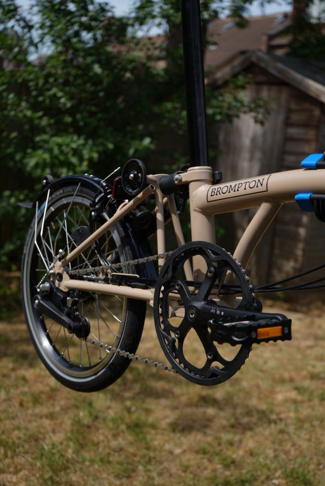 2024 Brompton Cline H6L (6-speed) Dune Sand colour