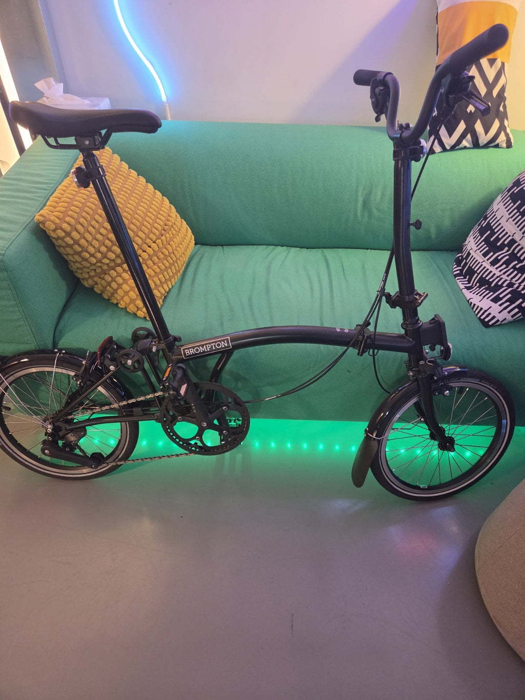 Brompton C Line 4 Speed Black High Handlebar Folding Bike 2026 London