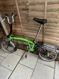 Classic 6-Speed Brompton Folding Bicycle - green Excellent condition