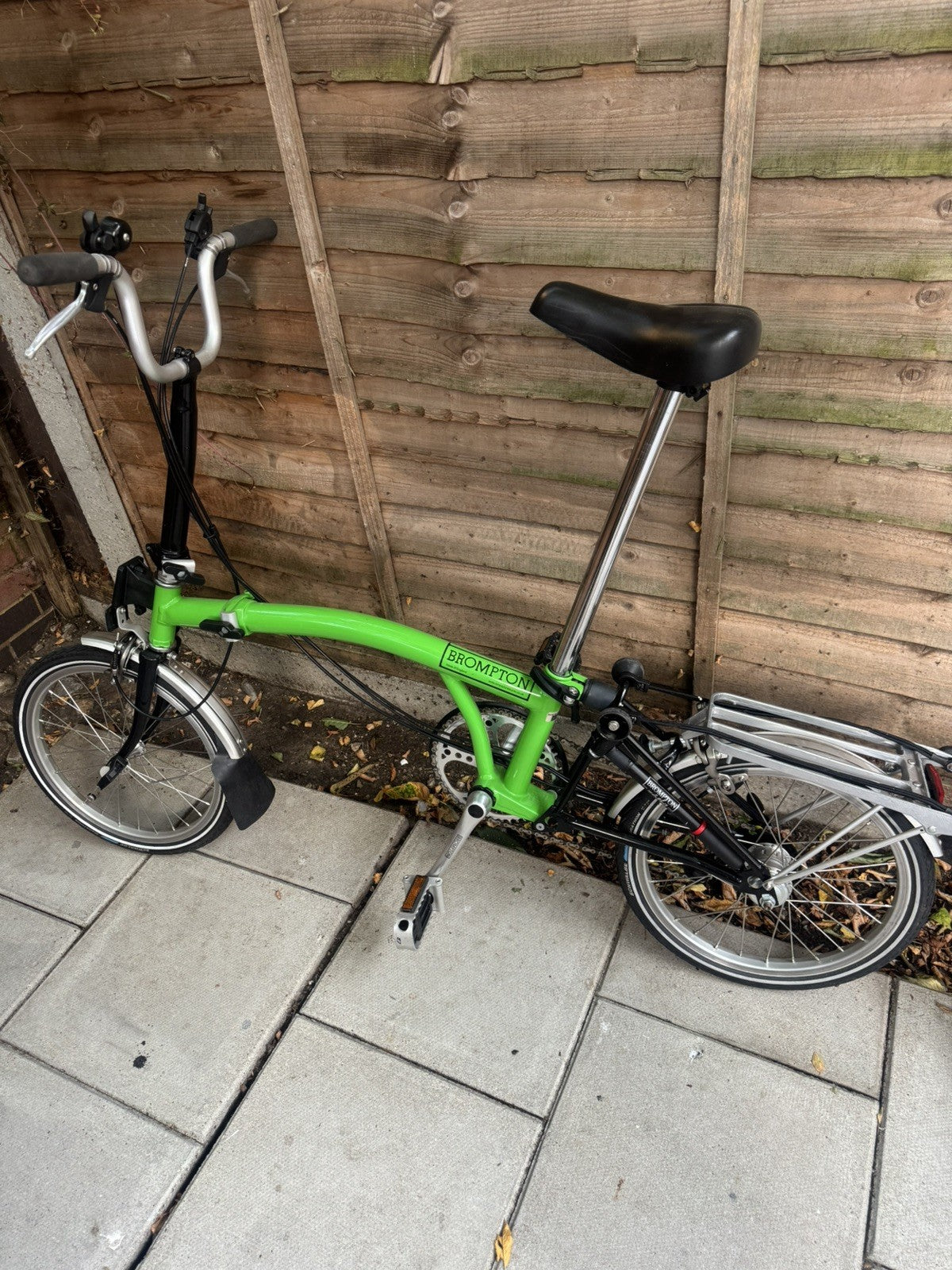 Classic 6-Speed Brompton Folding Bicycle - green Excellent condition