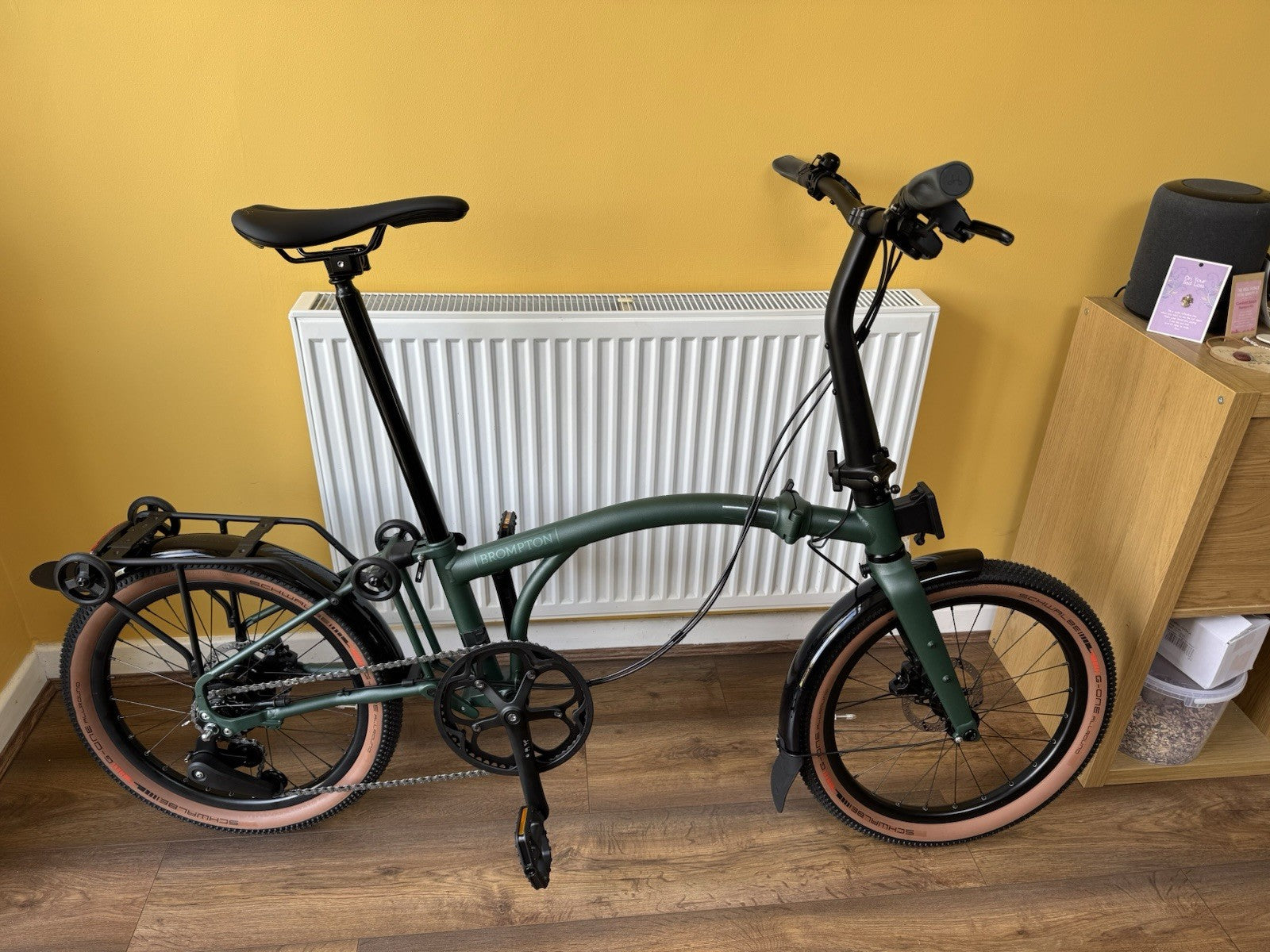 Brompton G Line 8-Speed Folding Bike Size Medium Forest Green