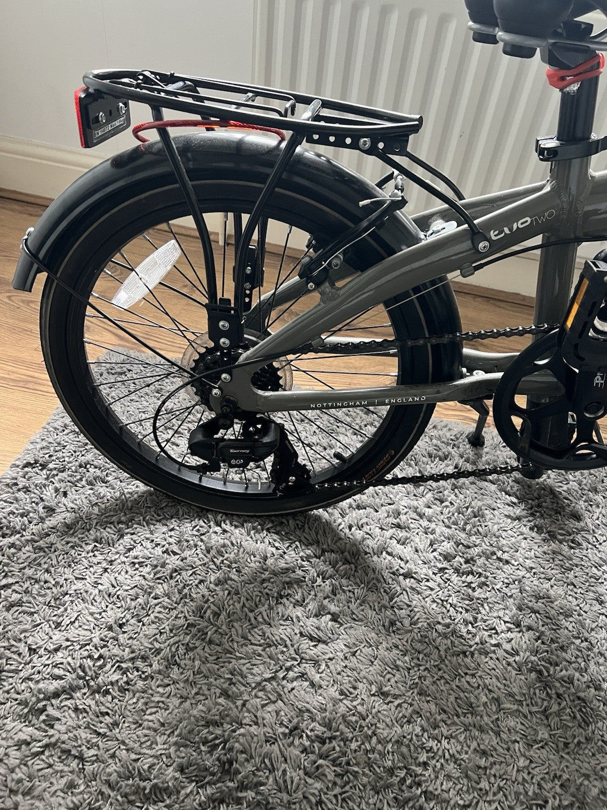 Raleligh 6 Gear Folding Bike (grey)