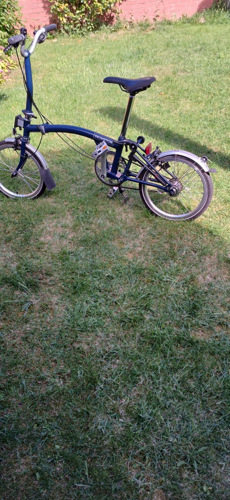 Brompton folding bike 3 speed