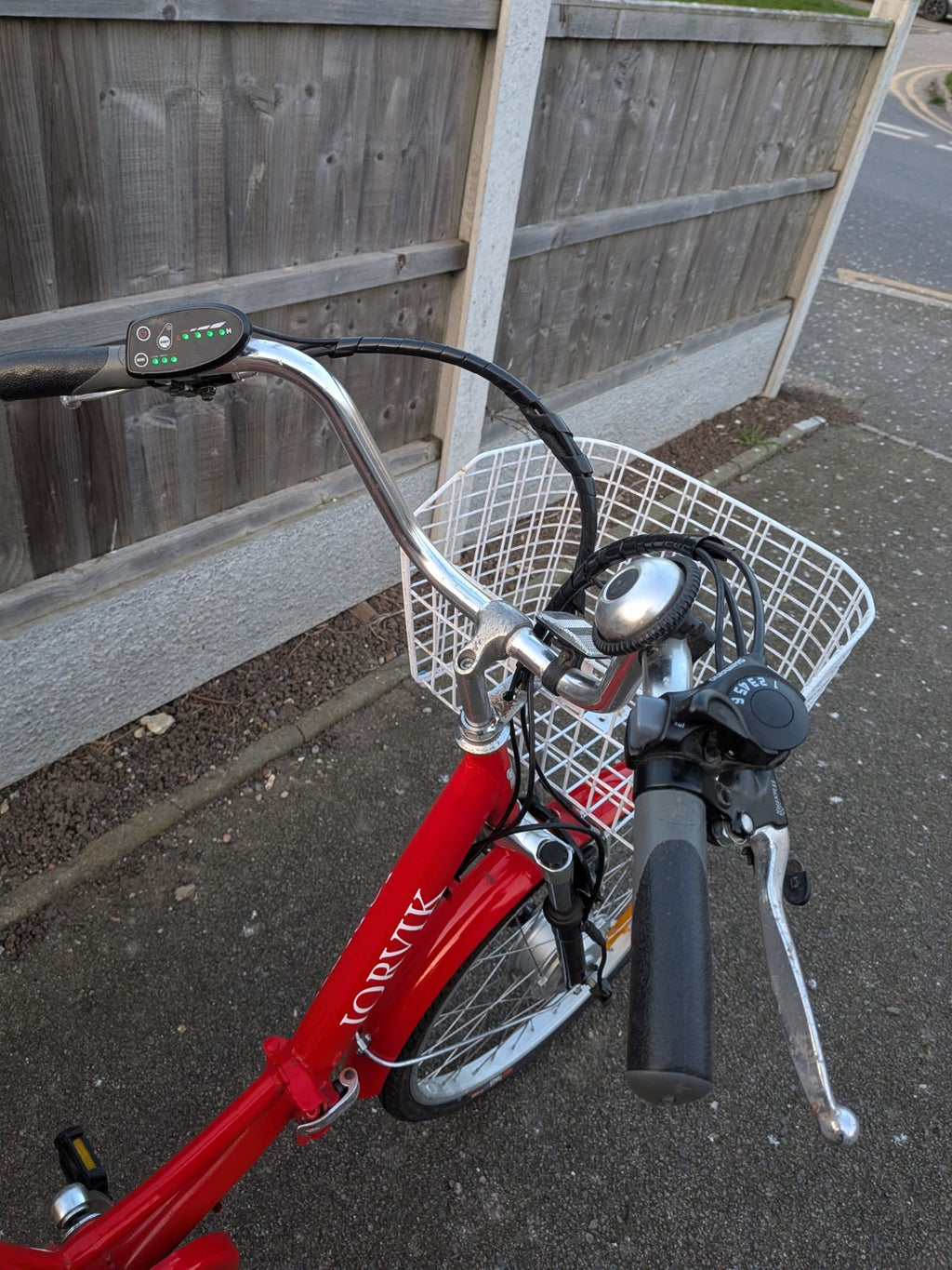 Jorvik Electric Tricycle, Barely Used, Foldable, Delivery Is Possible
