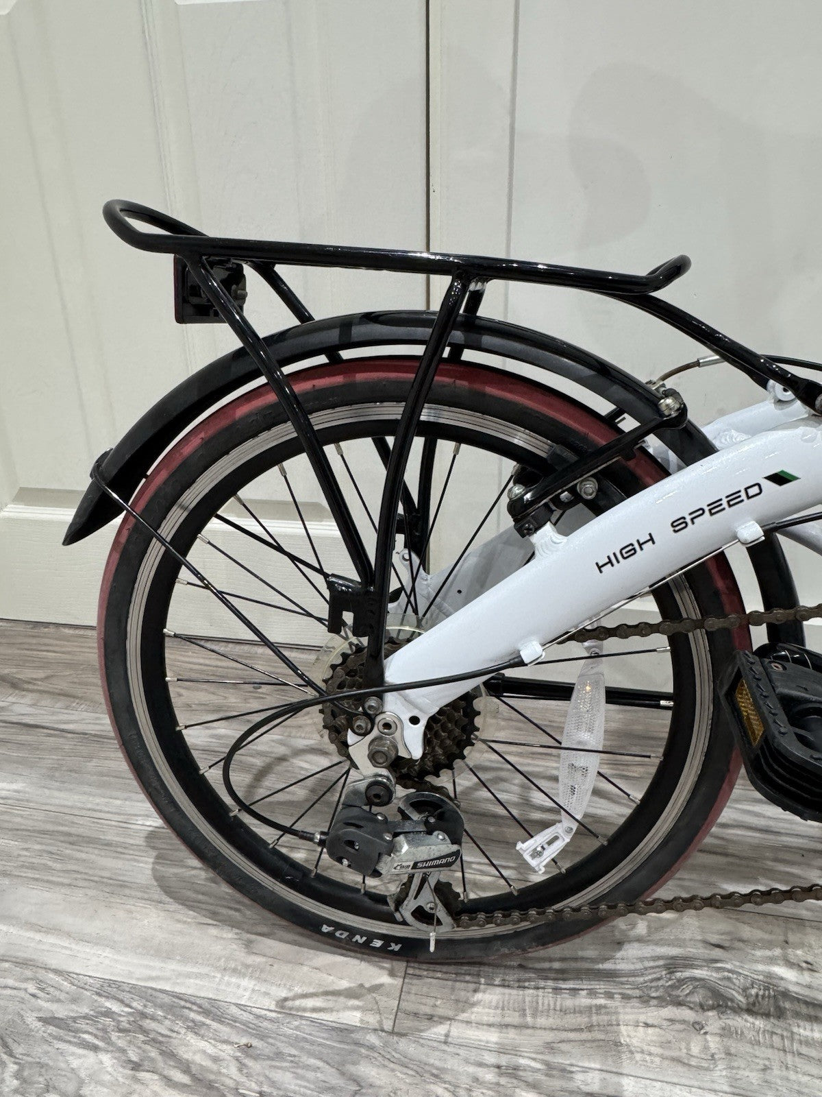 Ecosmo 20 Inch Light Weight Alloy Folding City Bike In Excellent Condition