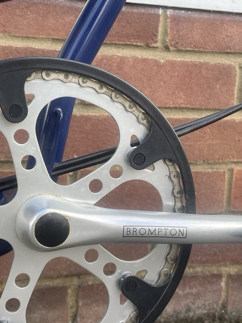 Brompton M3L Folding Bike - Tempest Blue