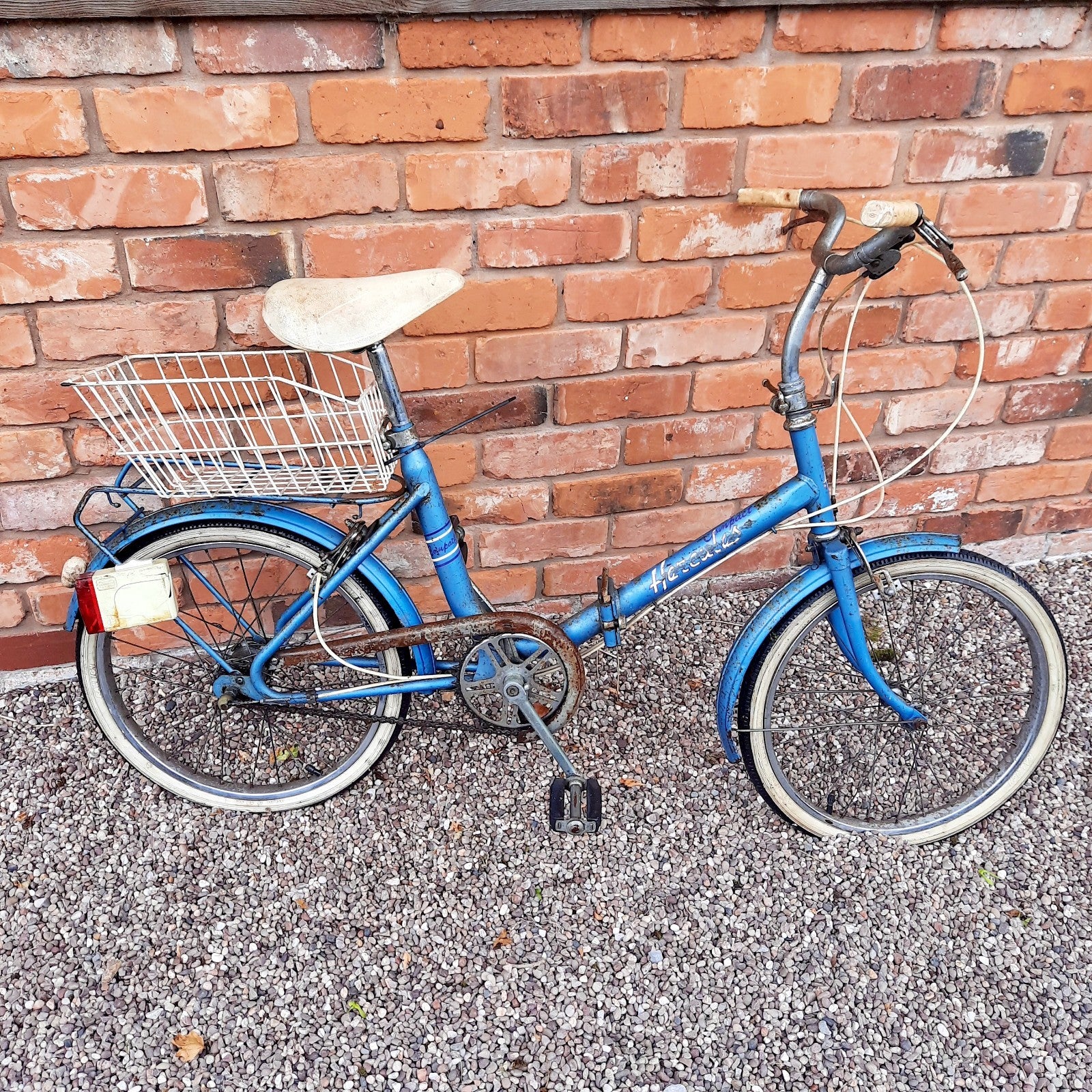 Hercules Compact Folding Bike Retro.  For repair.