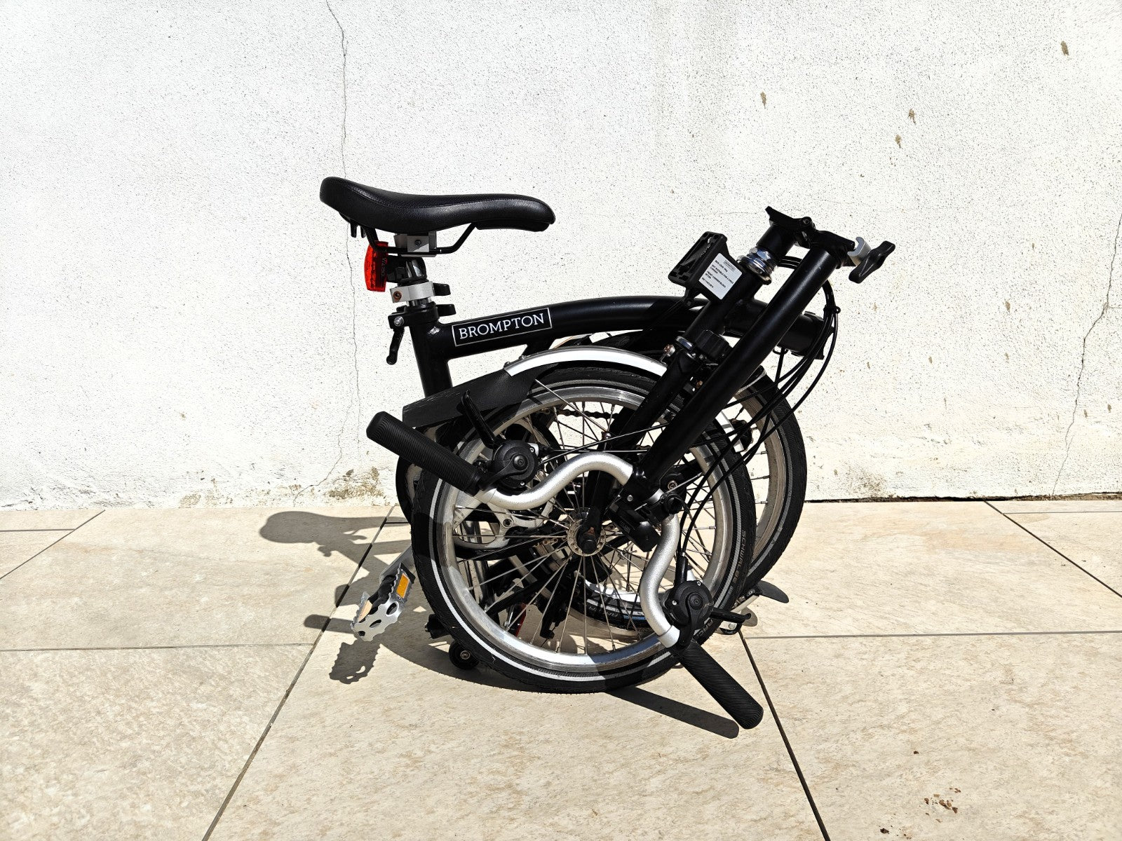 Brompton C Line Explore, 6-speed, Black, High Handlebar - Walthamstow