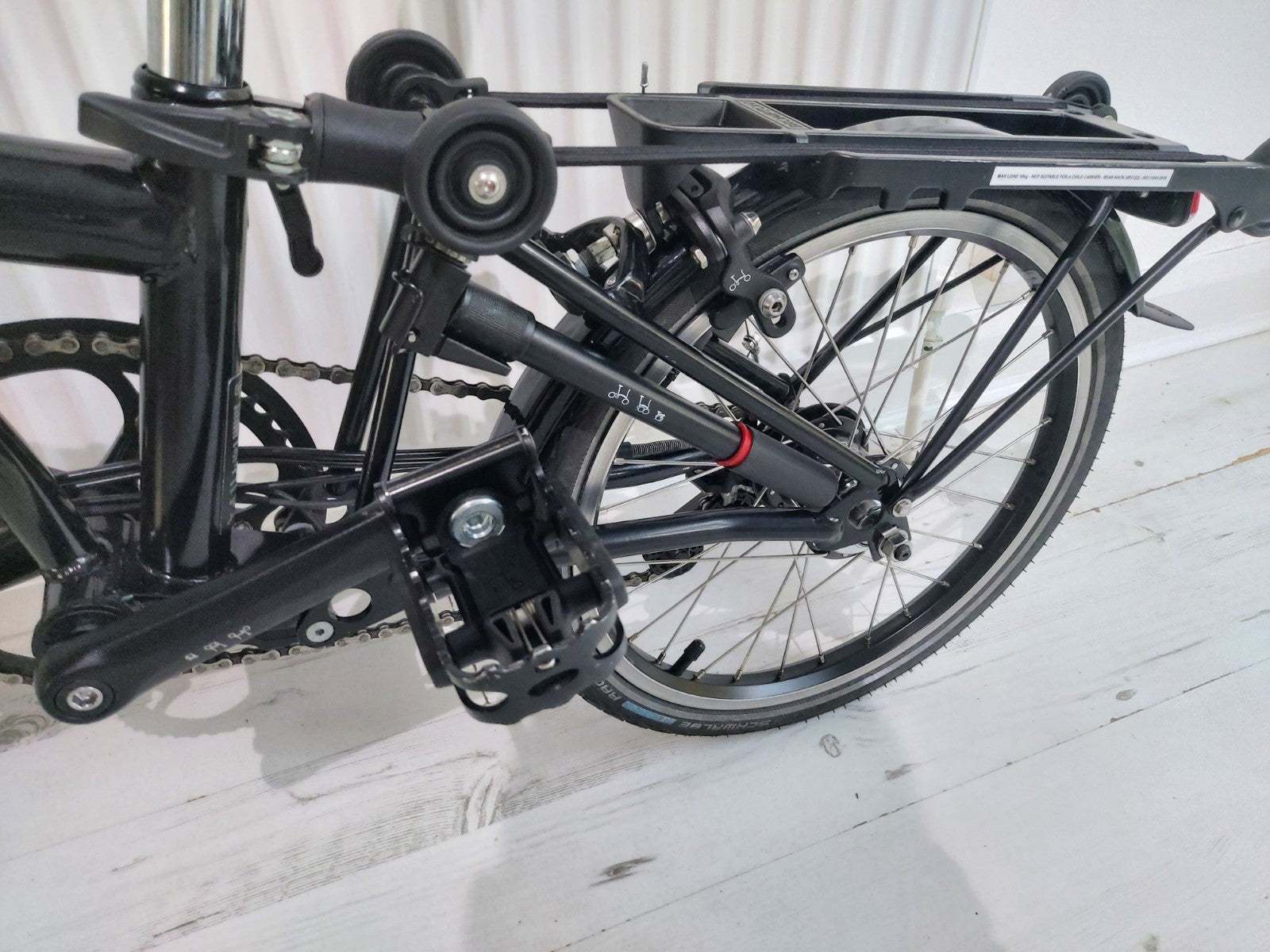 Brompton M6R Electric Foldable Bike Black