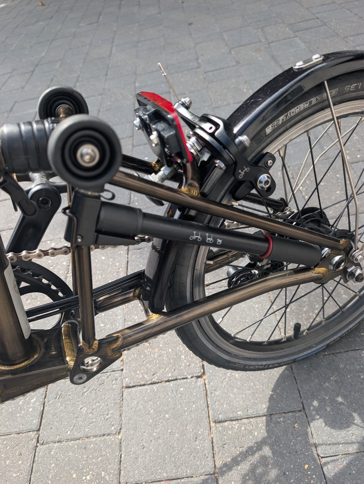 2018 Brompton C Line Folding Bicycle 6 Speed - Used