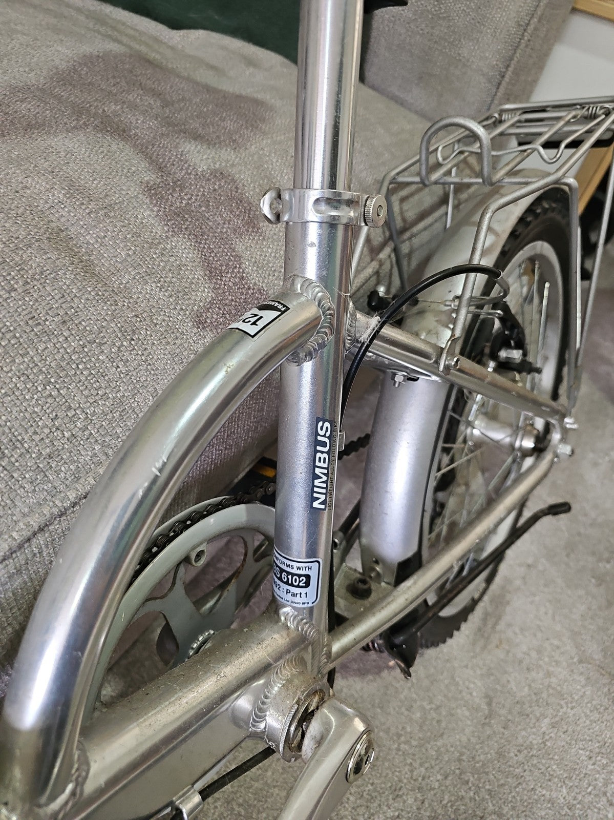 Falcon Nimbus Folding Cycle Lightweight, 6-Gear, 12" Frame