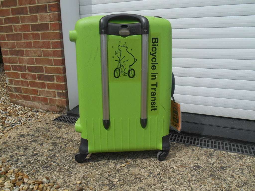 Tern folding bike Flight Suit & Samsonite case for foreign travel with your bike