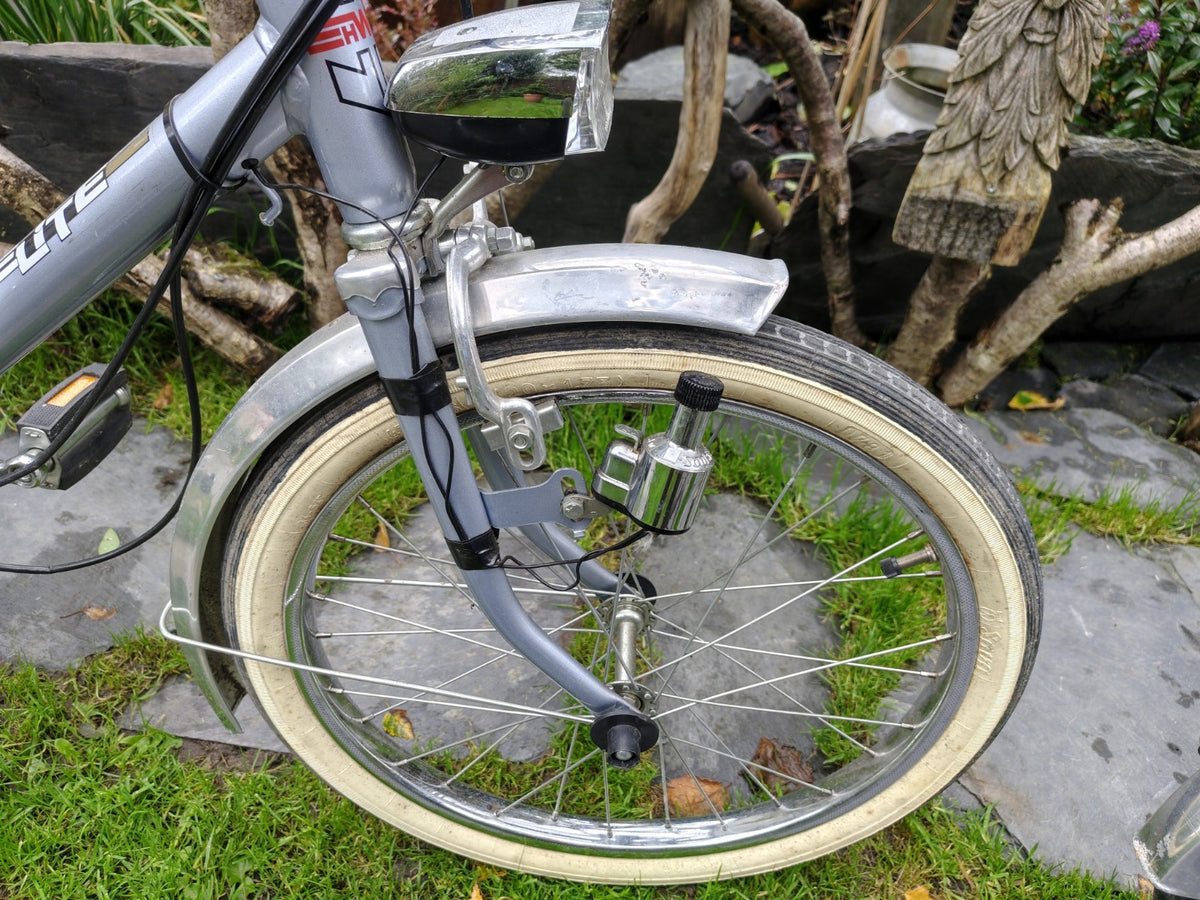 Pair Of Quality 1980s Retro Folding Bicycles ELITE brand German Made