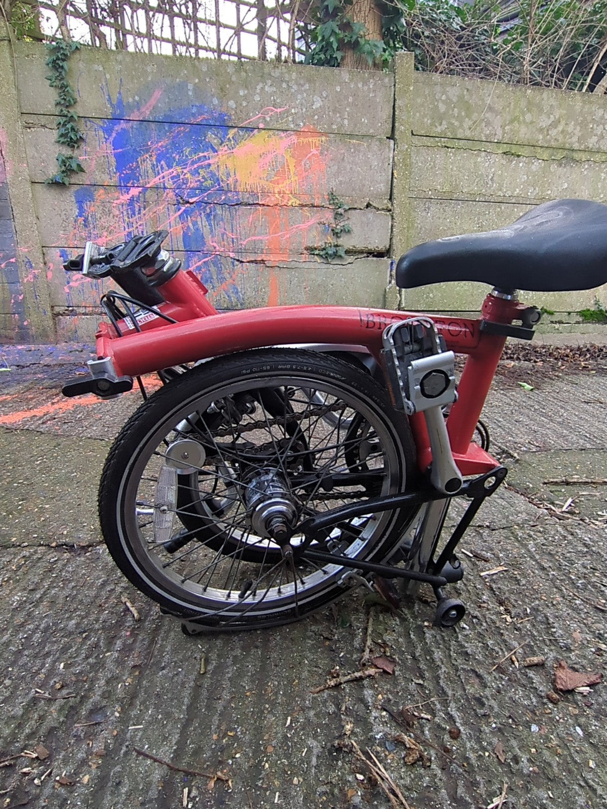 Brompton L5, 1997, Folding Bike, Excellent Condition, Red, Sturmey Archer