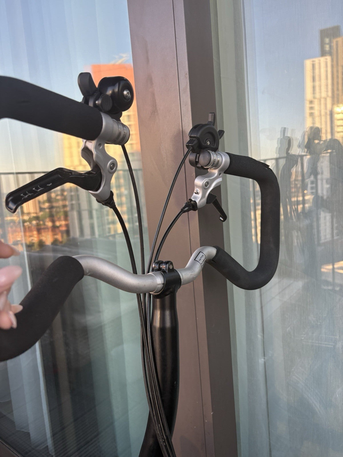 Brompton C Line 6-Speed (2015, M6L config) — Touring Handlebar, Brooks Saddle