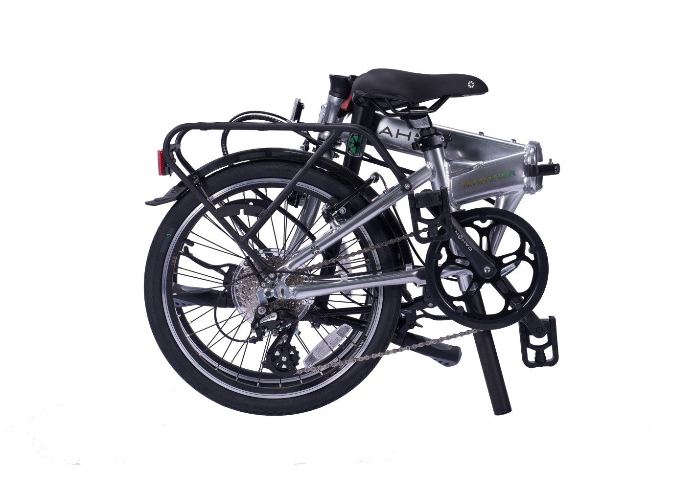 Dahon Mariner D8 8-Speed 20" Wheel Lightweight Alloy Folding Bike - Silver A