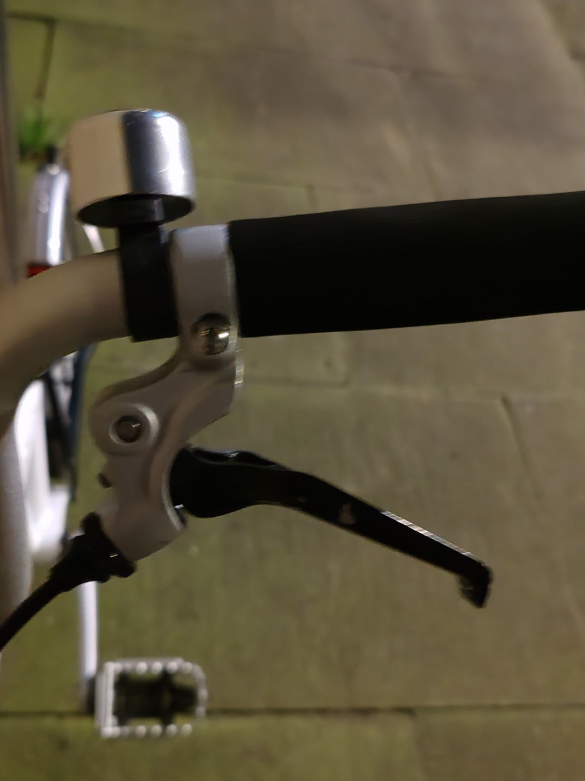 Brompton H3L White 3 Speed Folding Bike High Bar Serviced