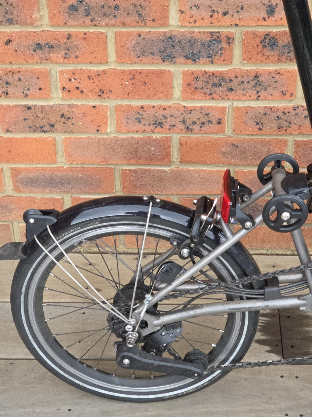 Brompton T Line 12 Speed M Bar Titanium - 2024