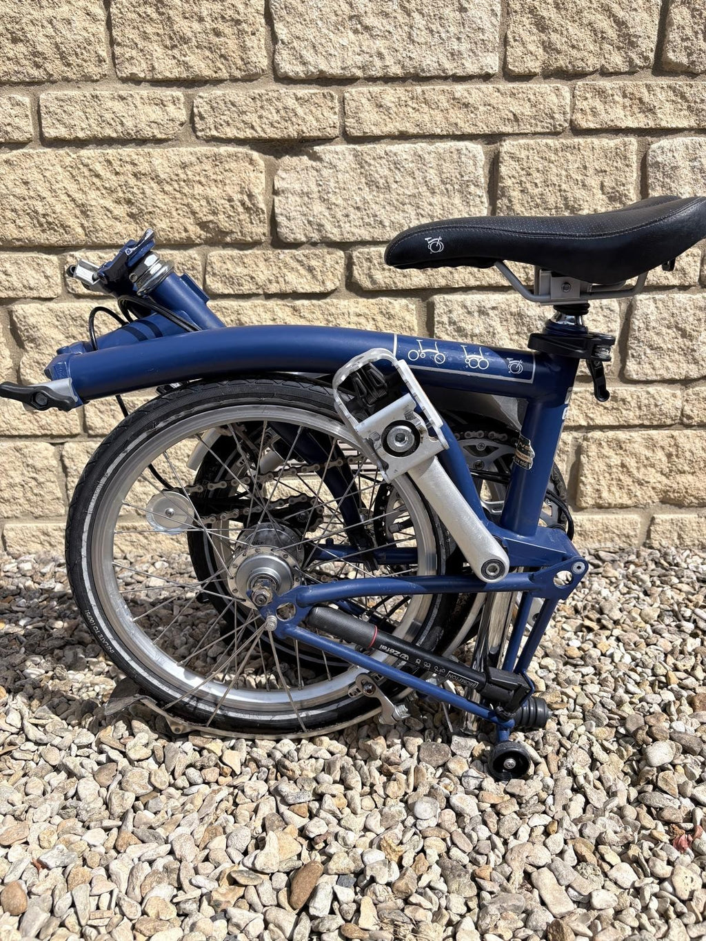 Brompton Folding Bike, 3-speed, M-bar