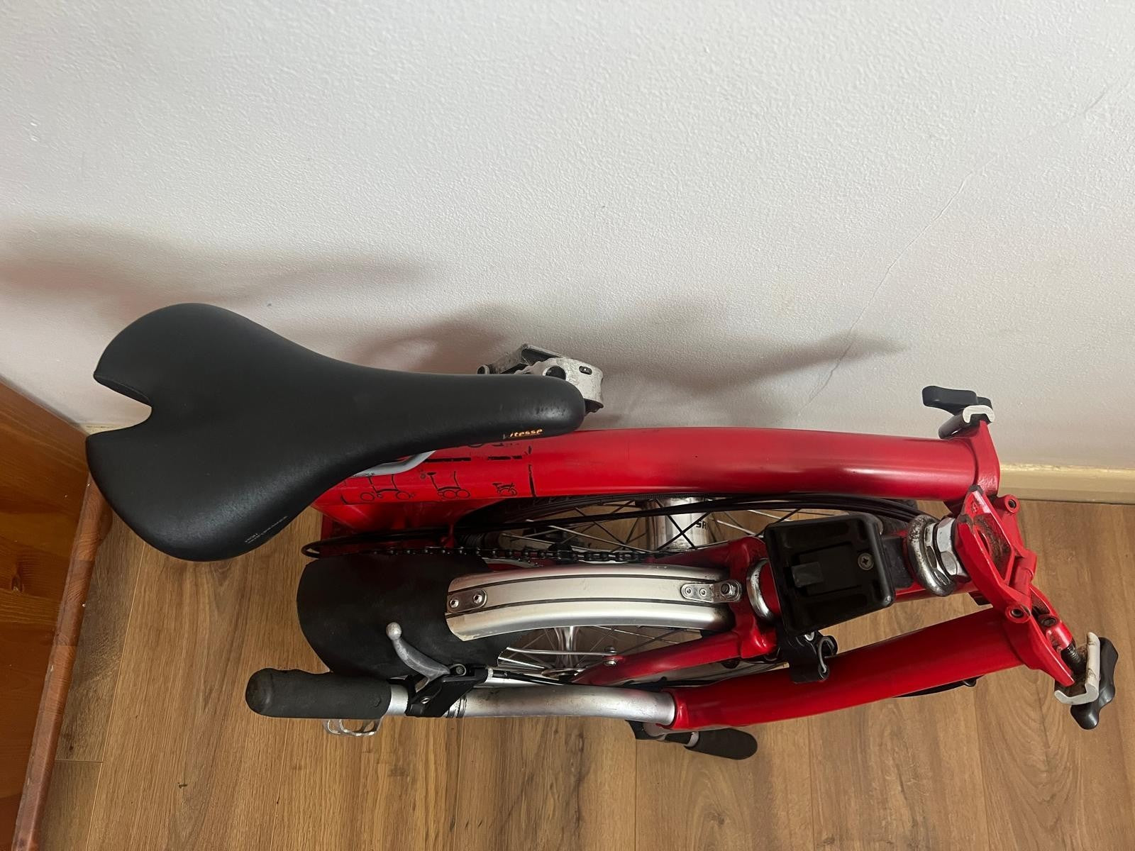 Brompton C Line M3L (3 Speed)  folding bicycle - Black