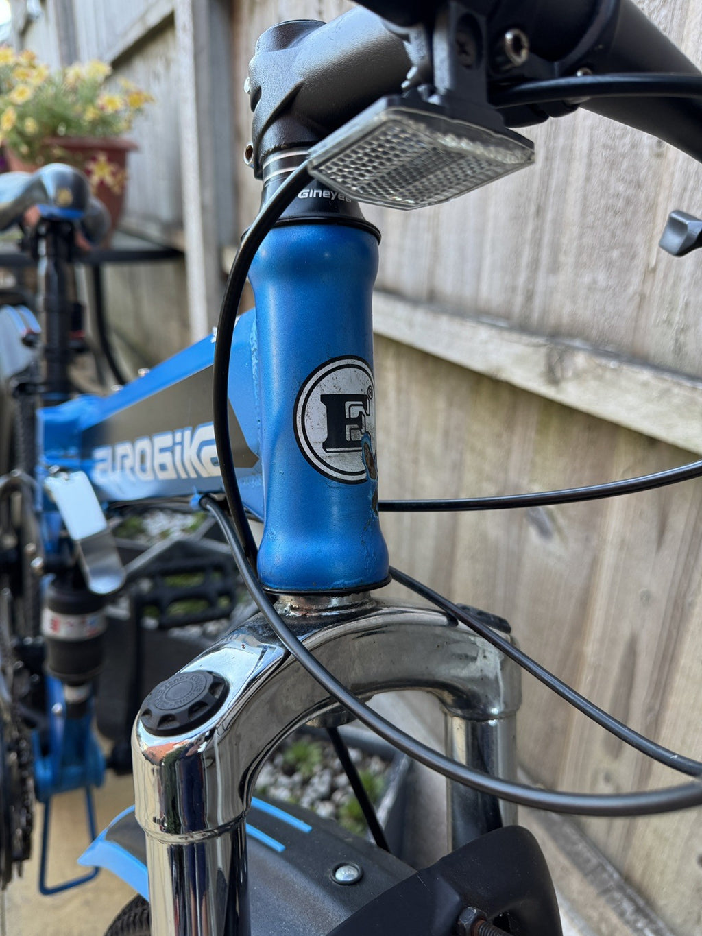 Foldable MOUNTAIN BICYCLE Eurobike BLUE G4 26"